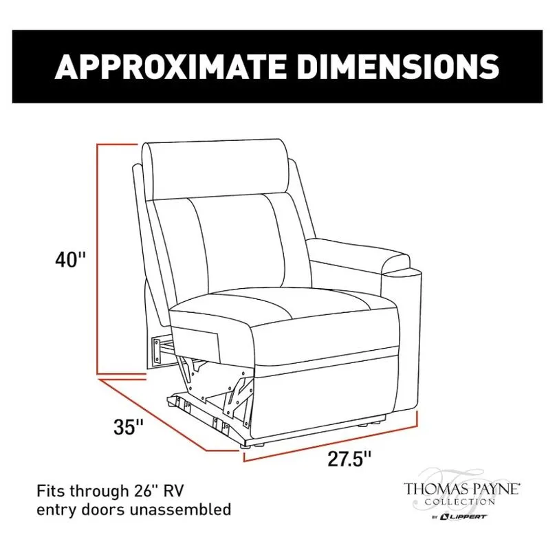 Left Hand Recliner, Heritage S
